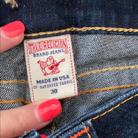 TRUE RELIGION JULIE SKINNY SIZE 30 - Picture 3 of 4